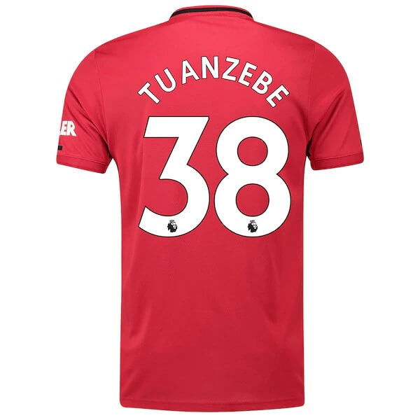 Camiseta Manchester United NO.38 Tuanzebe 1ª Kit 2019 2020 Rojo